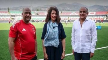 سفيرة مصر في بوروندي تتابع مران الأهلي الختامي استعدادًا لمواجهة إيجل نوار